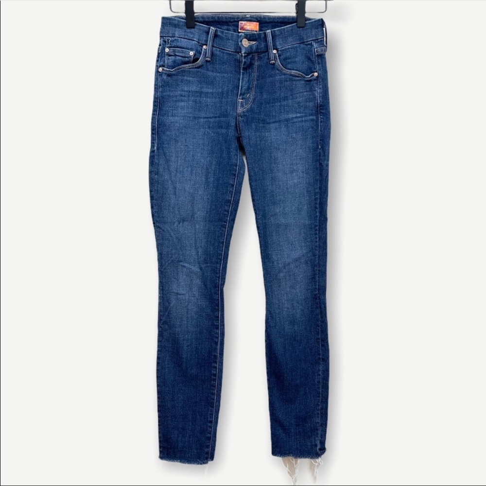Mother Looker Ankle Fray jeans